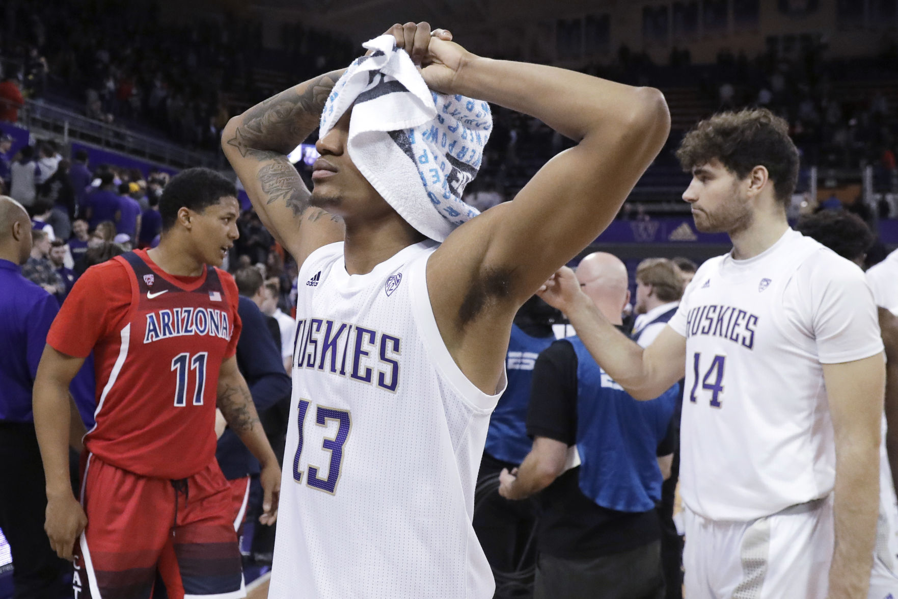 Arizona Washington Basketball